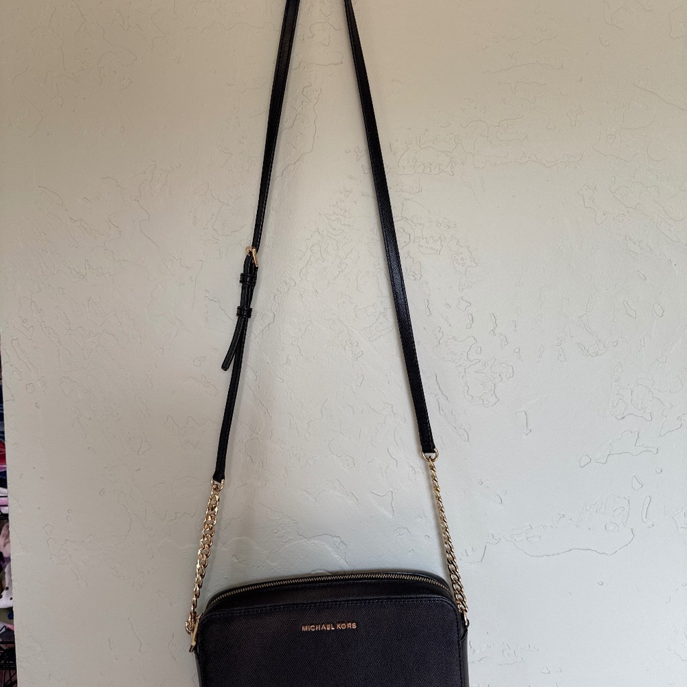 Michael Kors Black Crossbody Purse